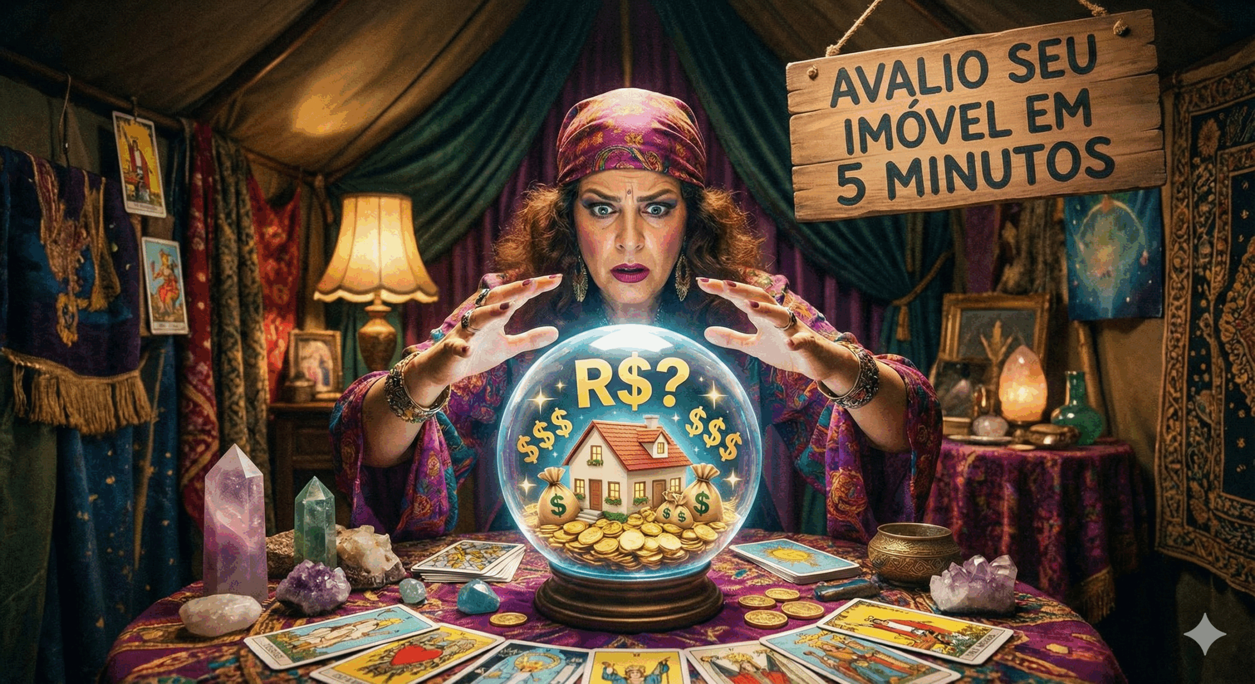 O avaliador cartomante