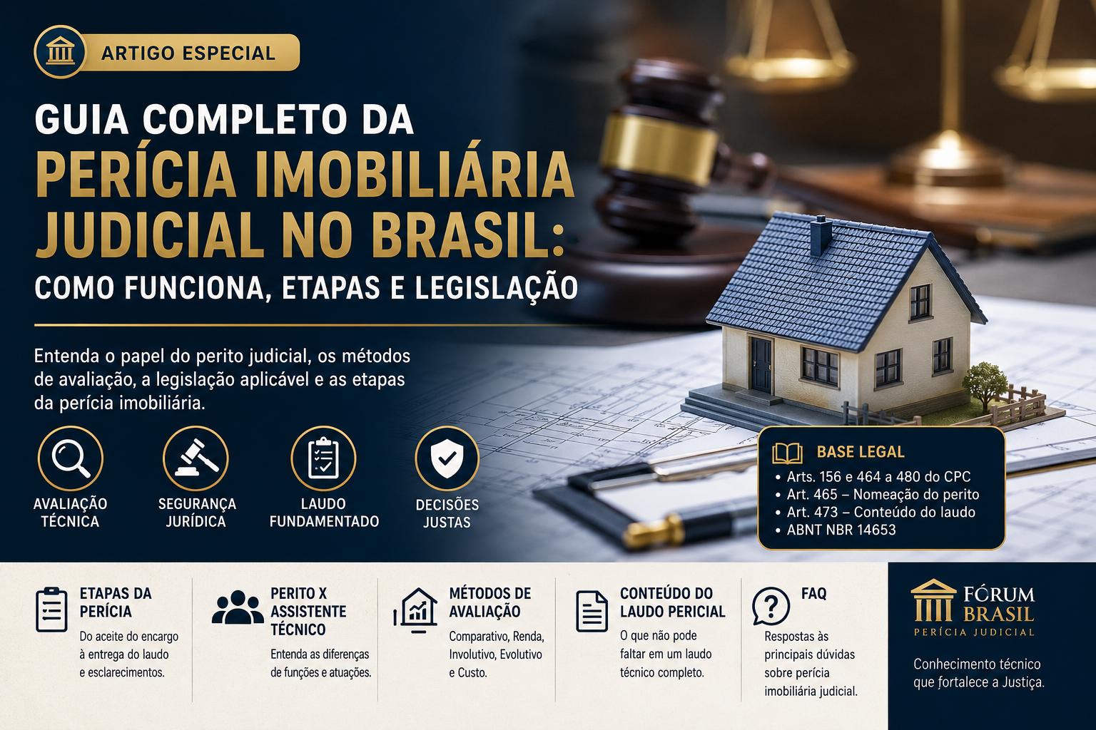 Guia Completo da Perícia Imobiliária Judicial no Brasil